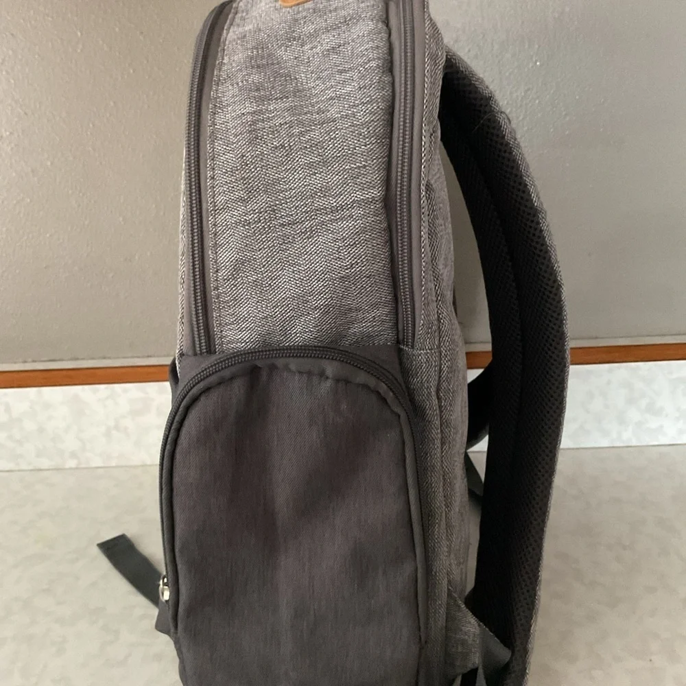 Eddie Bauer Gray and Black Backpack